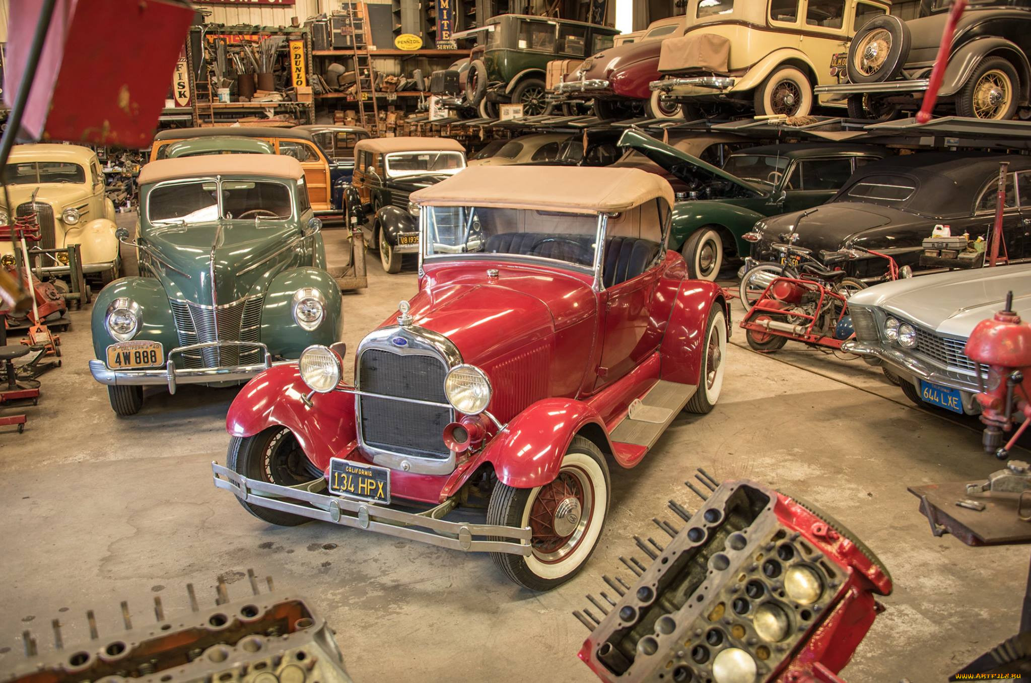 , , garage, museum